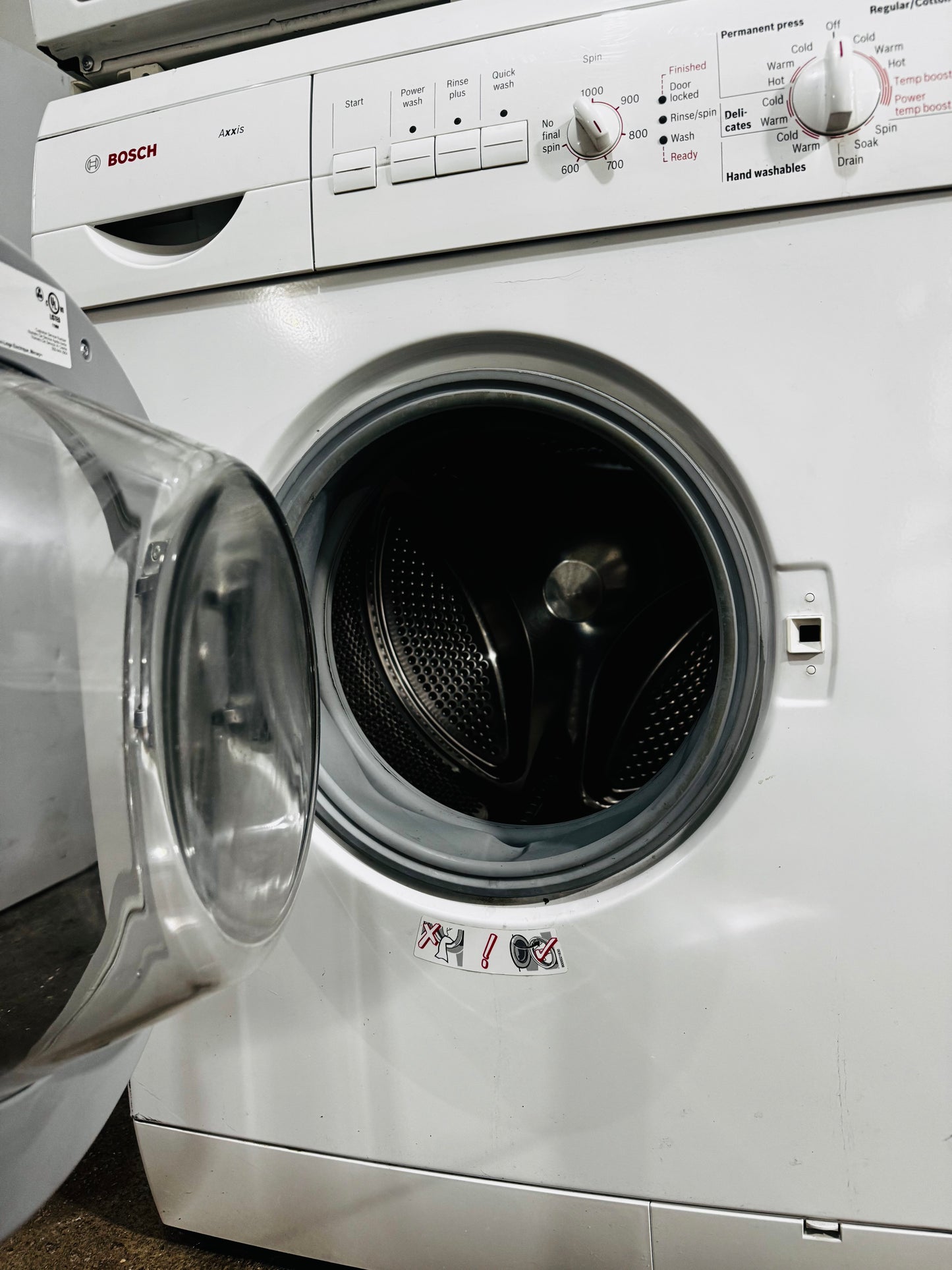 Bosch Washer & Ventless Dryer Set – Compact , Stackable $600
