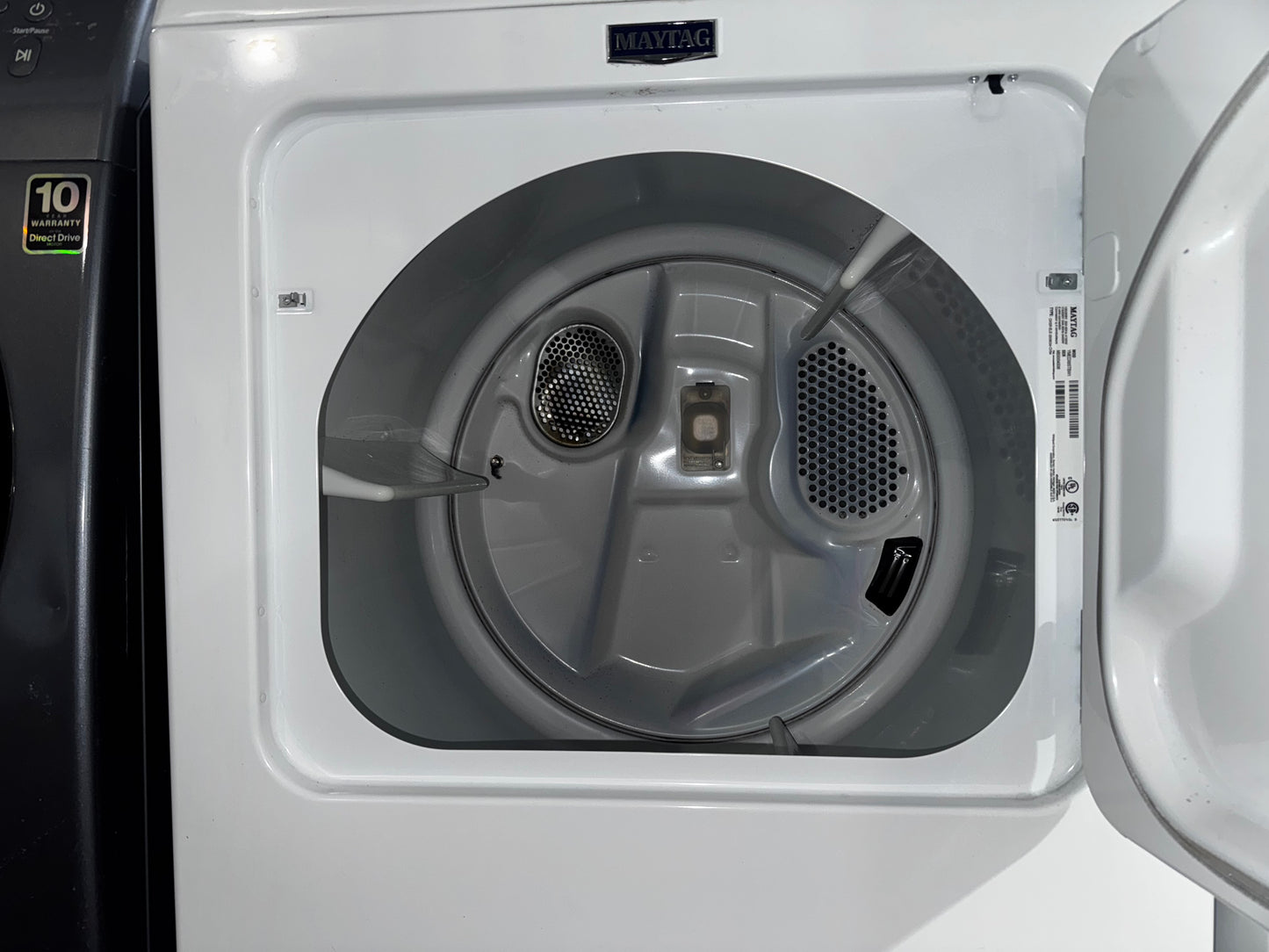 Maytag bravos set washer dryer 5.5 cu ft $600