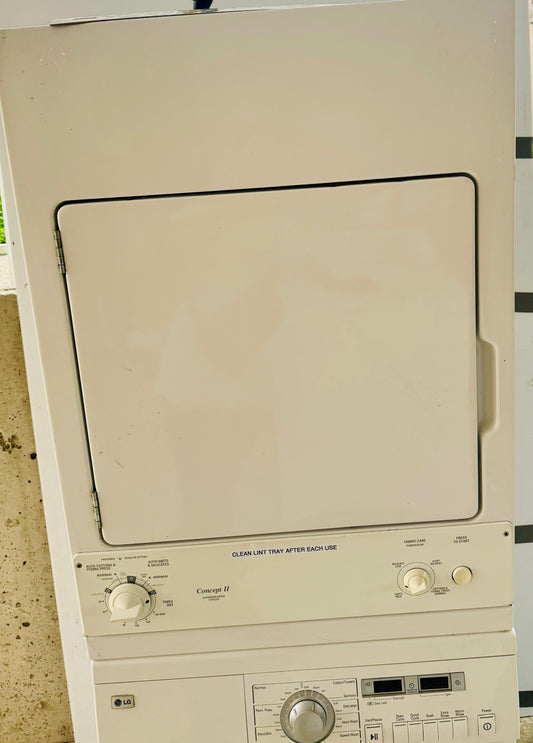 GE dryer ( apartment size ) stackable $250