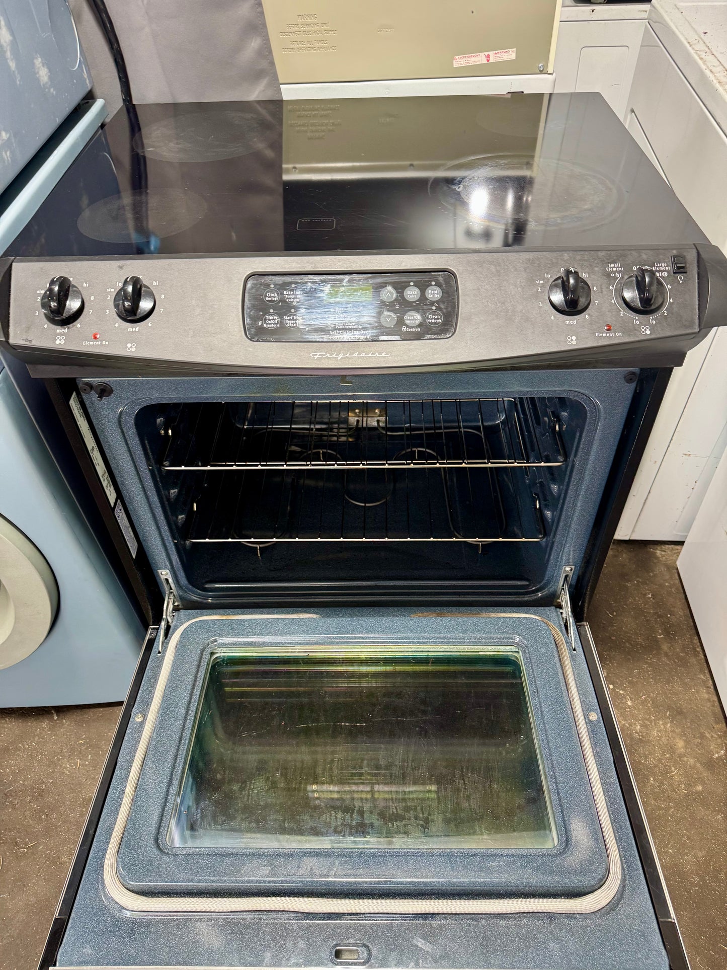 Frigidaire “30 slide in stove $400