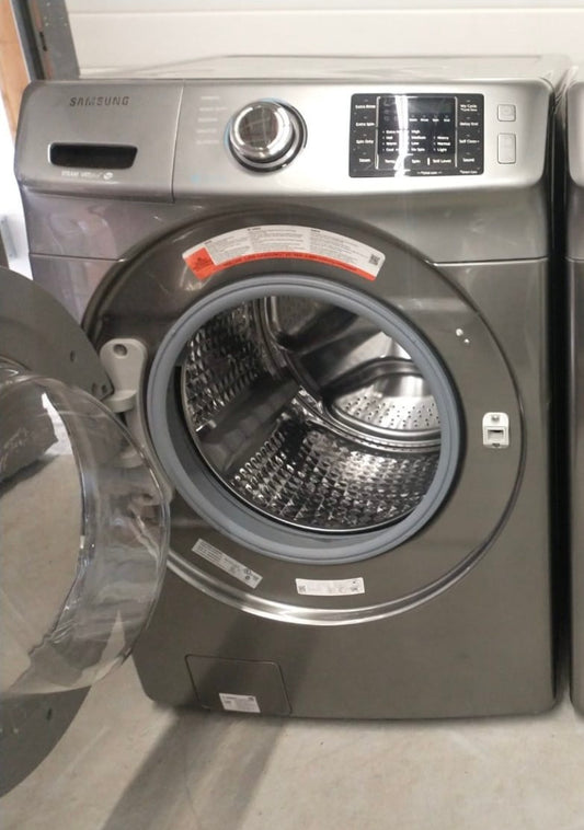 Samsung Front Load Washer  excellent condition – Platinum Finish $500
